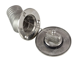 Горловина заливная угловая Fuel 38мм, сталь